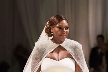 First look at Serena Williams’ wedding dress