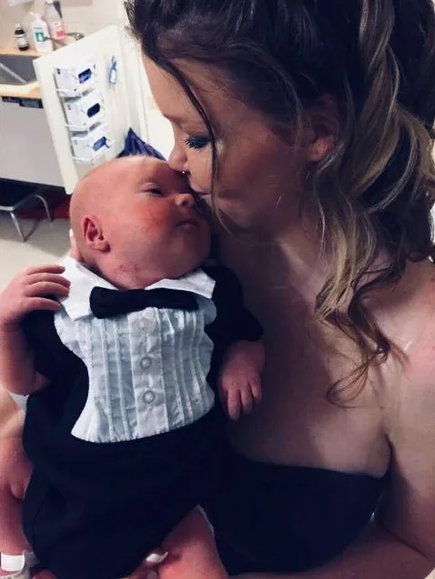 Teen mum Brodie's baby has Down syndrome. She shared her birth story with New Idea