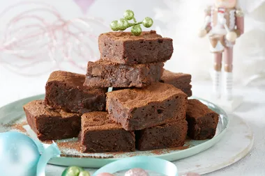 Fruit mince brownies