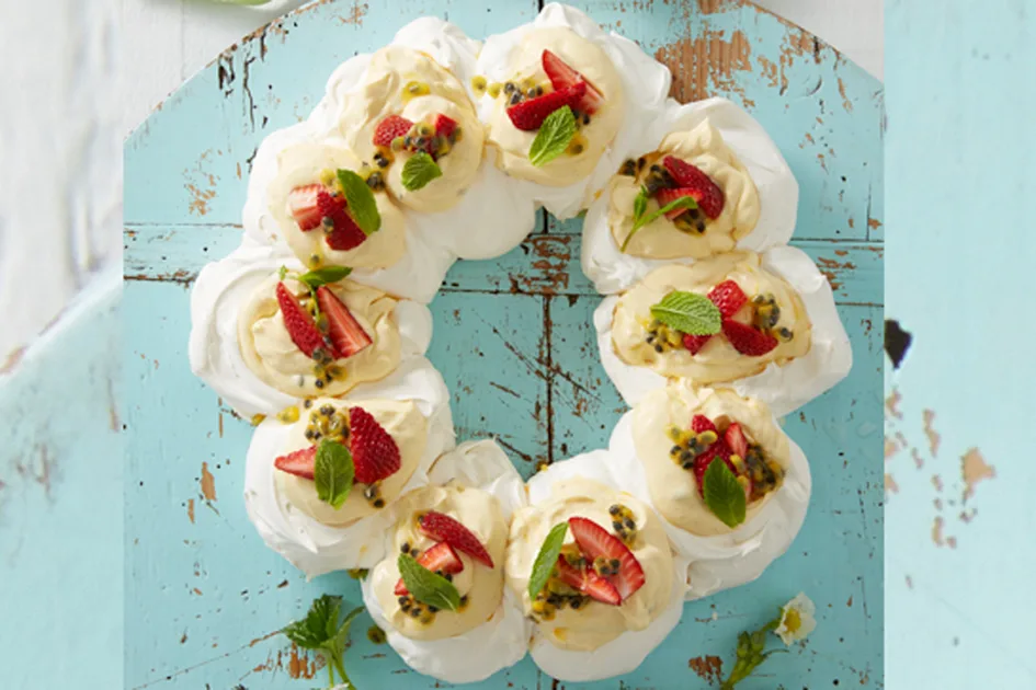 Pavlova wreath recipe Recipe | New Idea