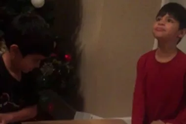 Watch: Kids pranked with fake Christmas gift