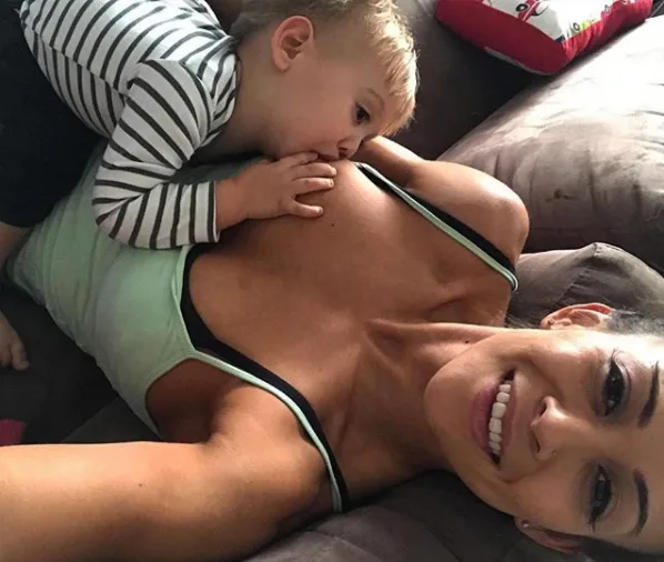 Mum-of-one Nadine Muller posted an emotional post about the end of her breastfeeding journey