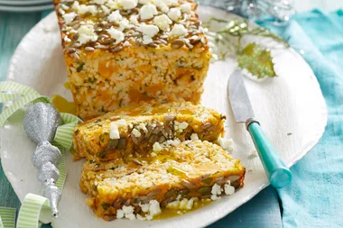Pumpkin and cashew nut roast