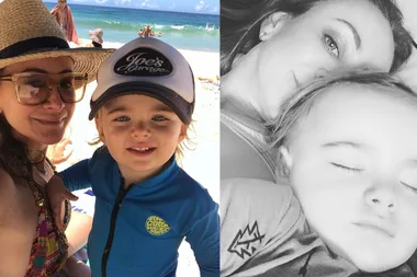 Michelle Bridges shares photos of her son Axel on his 2nd birthday