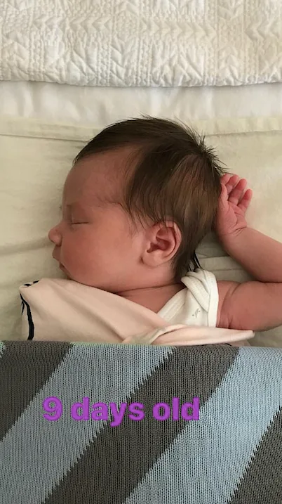 Lindy Klim shares adorable snap of her newborn daughter