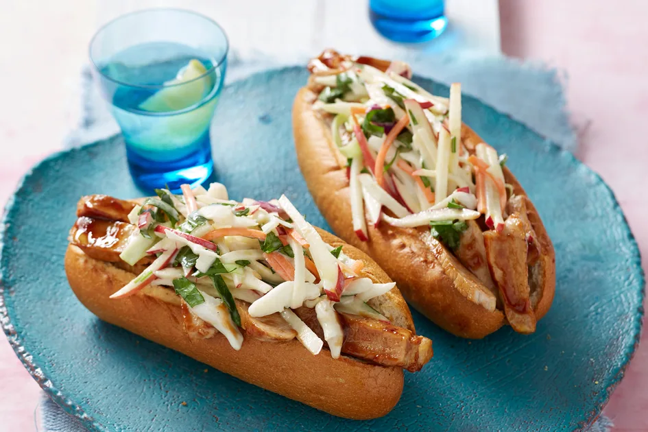 Pork Rolls with Apple Slaw recipe Recipe | New Idea