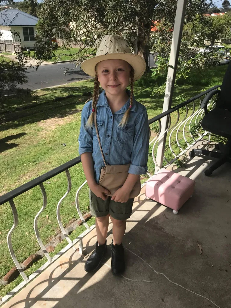 Little Lilly was injured during a camping trip