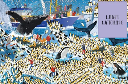 The unicorns in each picture are circled in white in the images below. For more puzzling fun, Where's the Unicorn? A Magical Search-and-Find Book by Paul Moran is published by Michael O'Mara Books Ltd and available for purchase here