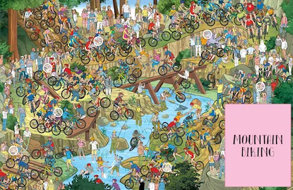 The unicorns in each picture are circled in white in the images below. For more puzzling fun, Where's the Unicorn? A Magical Search-and-Find Book by Paul Moran is published by Michael O'Mara Books Ltd and available for purchase here