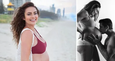 Fitness star Emily Skye has given birth to her first child