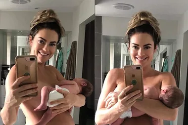 Emily Skye shares honest post about getting her ‘body back’ after giving birth