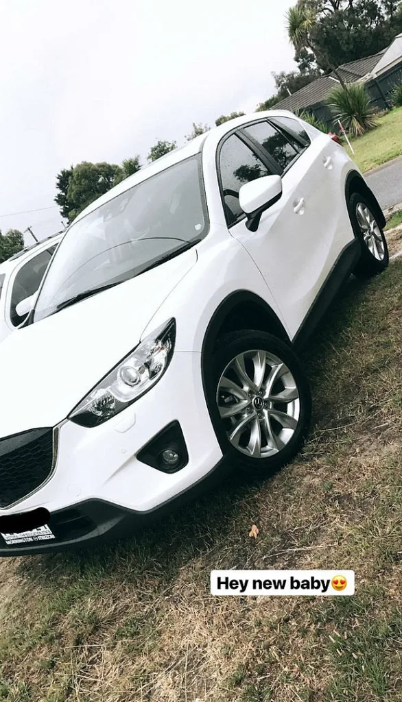 Alex Nation new car
