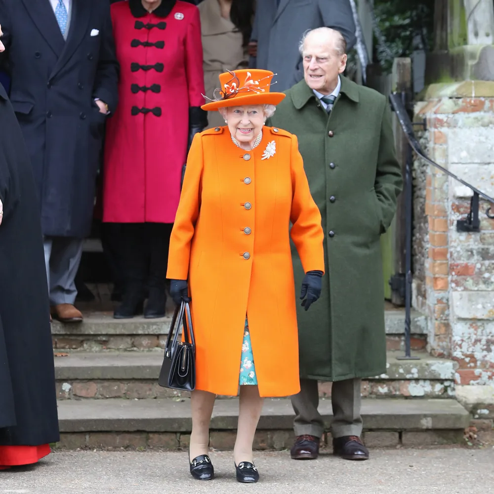 The Queen and Prince Philip at Christmas