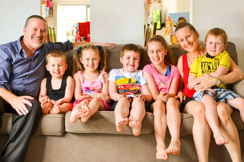 Andrew, Fletcher, Taite, Cooper, Ayla, me and Jackson