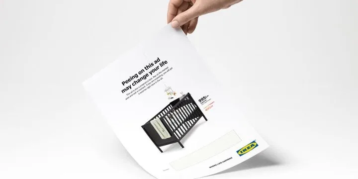 baby cot ad