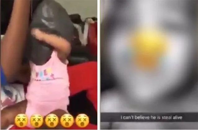 shocking snapchat footage