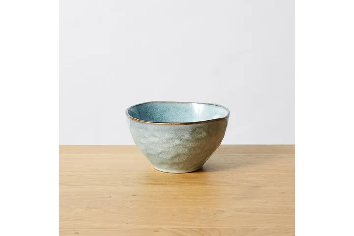 9. Reactive glaze large bowl, $4