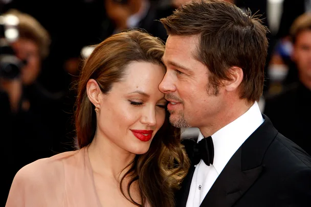 Angelina Jolie and Brad Pitt