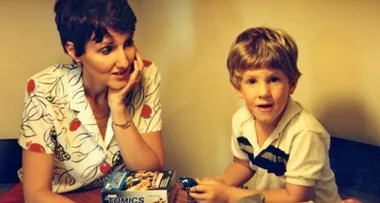 Me with Dylan - we led a normal life