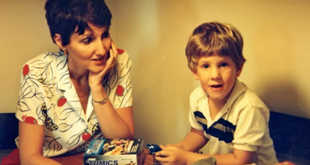 Me with Dylan - we led a normal life