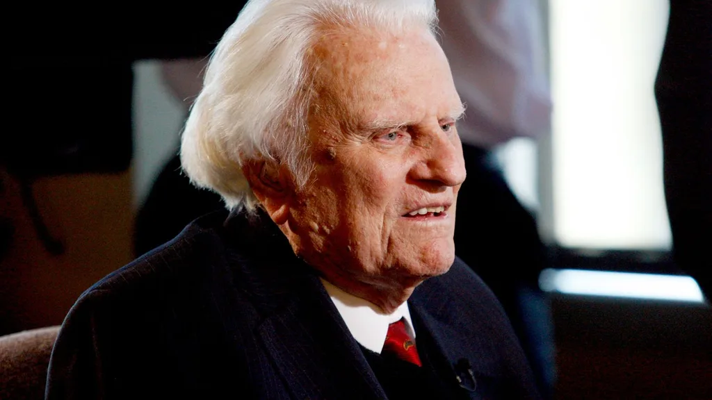 Evangelist Billy Graham.