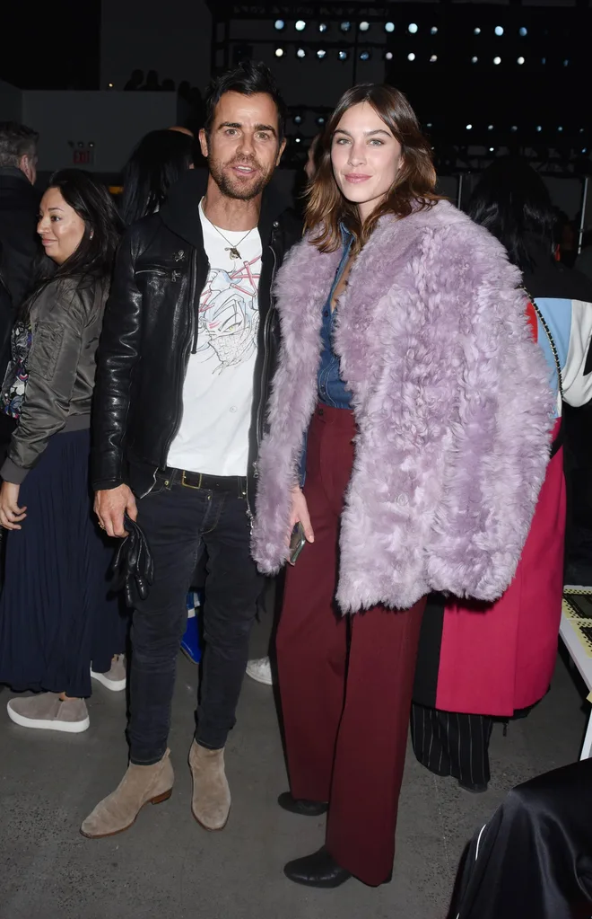 Justin Theroux and Alexa Chung