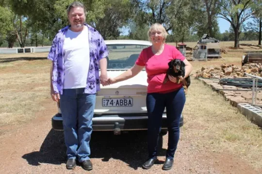 The couple hope someone will move in so they can raise the baby together