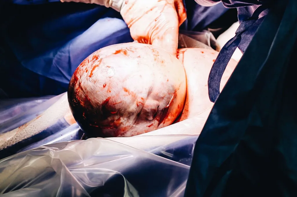 Baby Annabelle was born inside her amniotic sac &ndash; see the incredible pics
