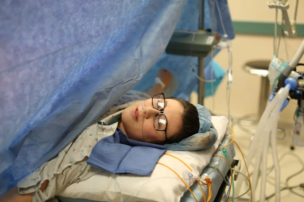 Baby Annabelle was born inside her amniotic sac &ndash; see the incredible pics