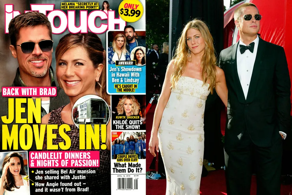 brad and jen