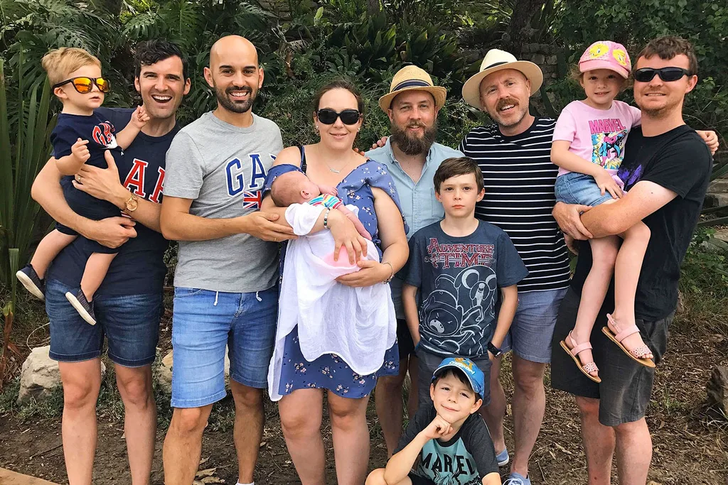 big family photo