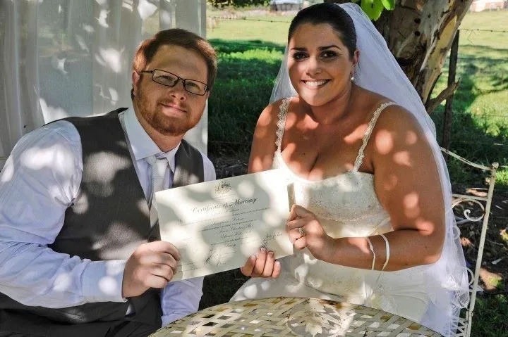 A week after our wedding my husband was in a coma