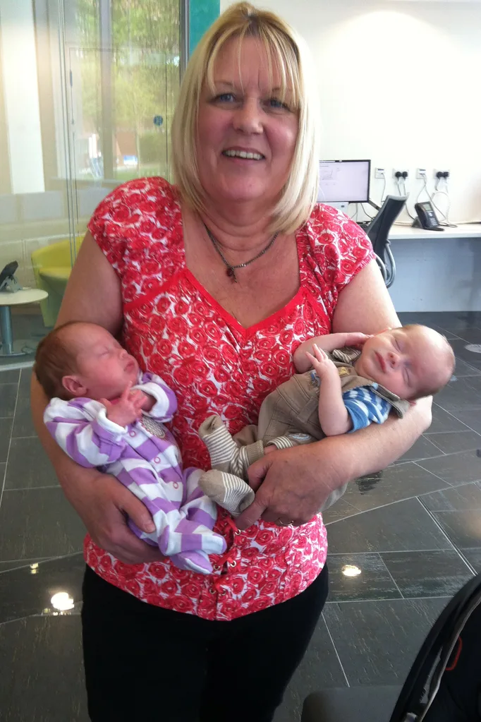 Grandma-of-two: ‘I became a mum to TWINS at 51’