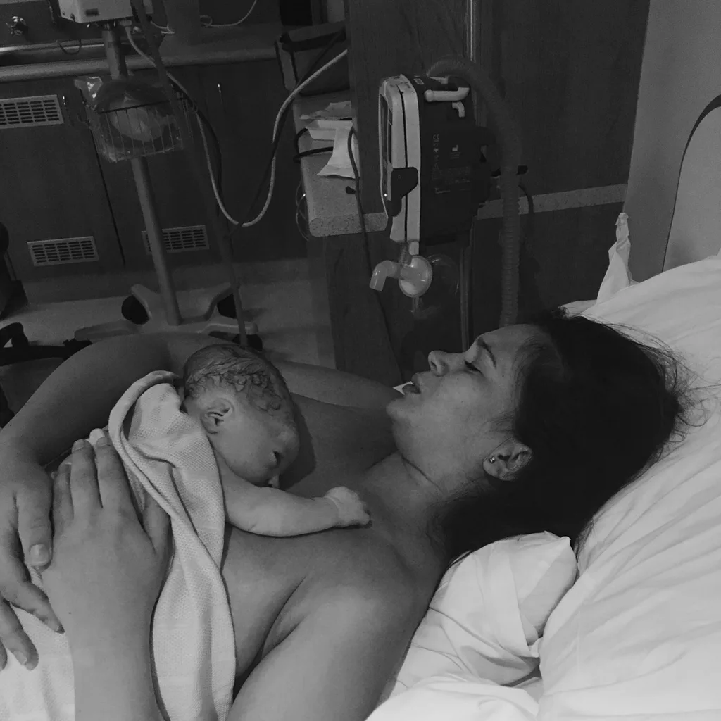 The couple’s first-born son, Foxx, passed away at three days old after contracting a common infection called Group B Strep.