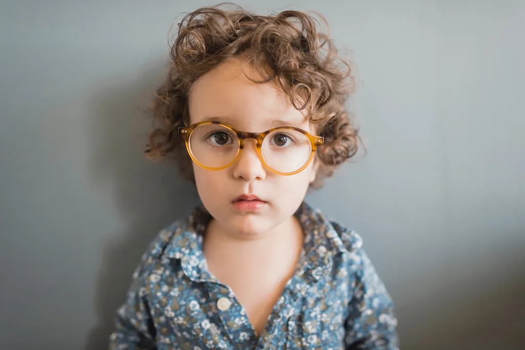 kid with glasses