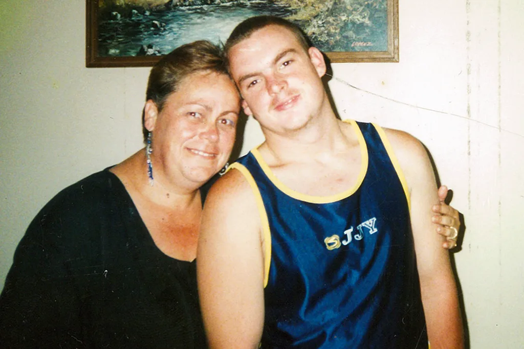 Me and my brave son Kesley.