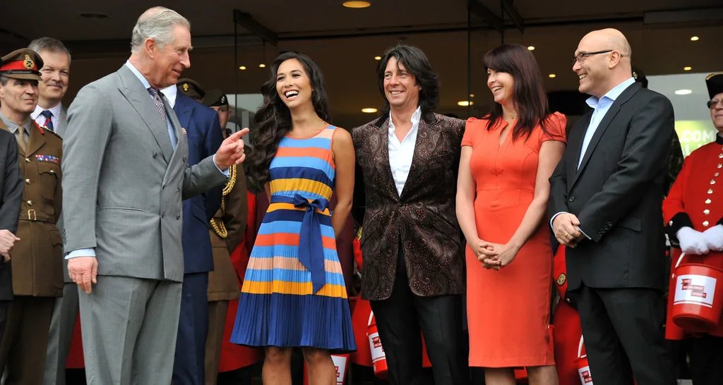 Laurence Llewelyn-Bowen with Prince Charles