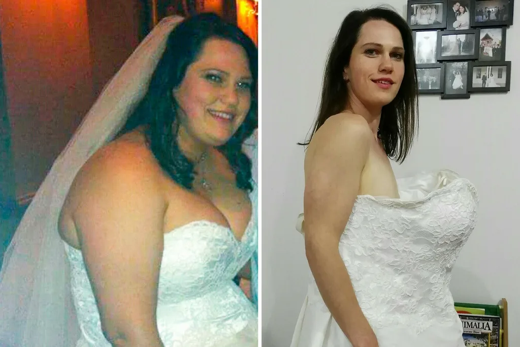 Then (left) and now (right)