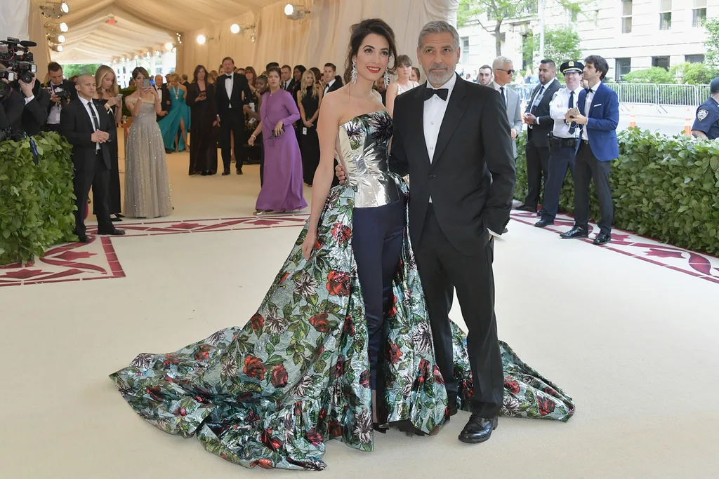 George and Amal Clooney 2018 Met Gala