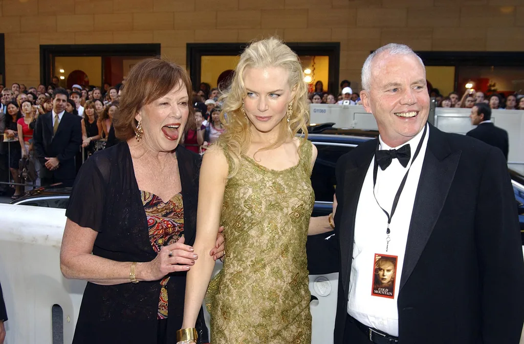 Nicole with her parents Janelle and Andrew