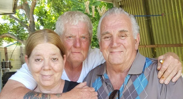 Darlene, Ross and Brian