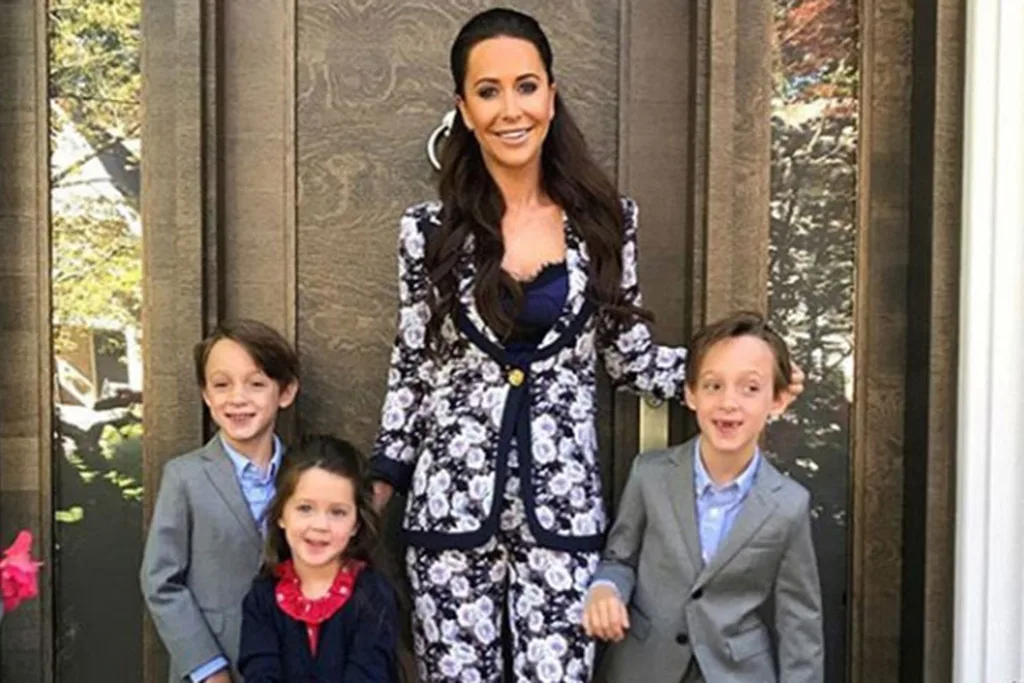 Jessica Mulroney with her three children