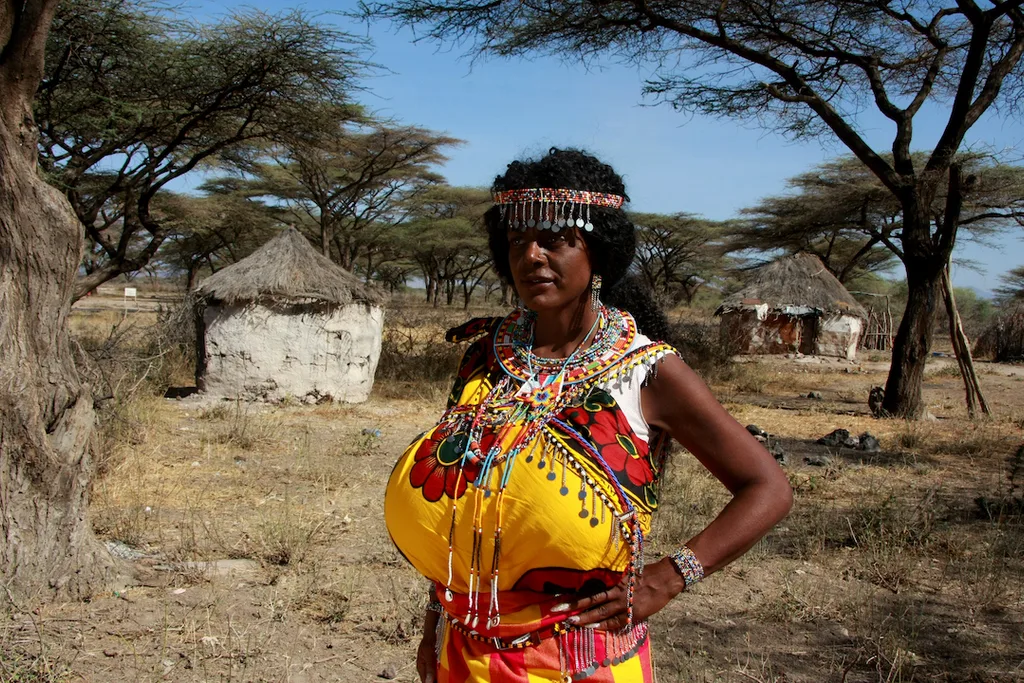Controversial white model who ‘transformed into an African woman’ shares new surgery plans