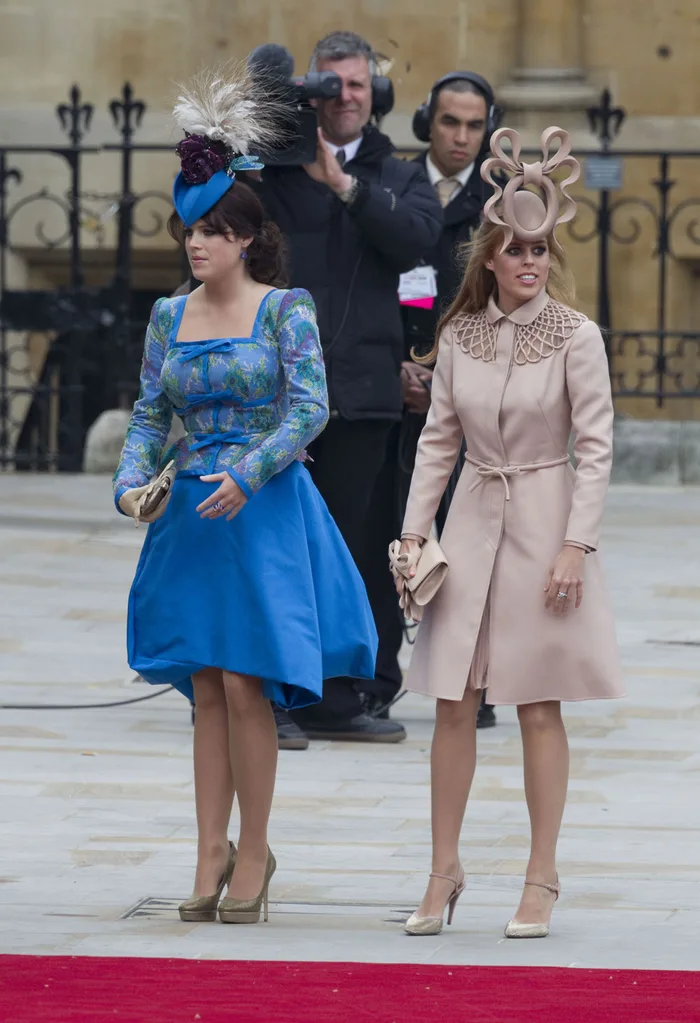 Eugenie and Beatrice hats