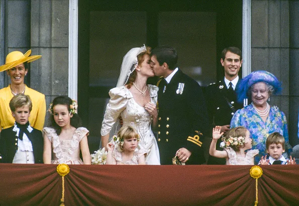 Sarah the Duchess of York was next to attempt the intimate manoeuvre with her new husband Prince Andrew in July 1986