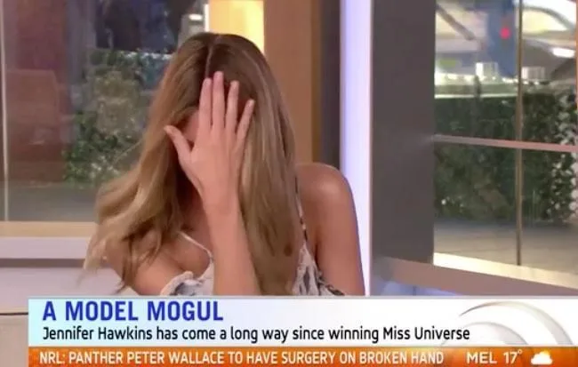 Previously Jennifer relieved the moment of her infamous wardrobe malfunction on Sunrise