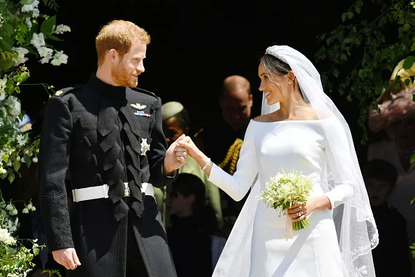 What Meghan said to Harry on the chapel steps