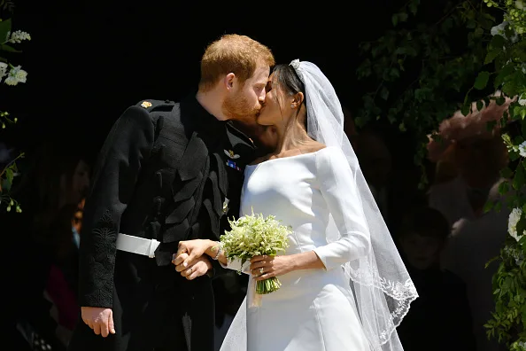 What Meghan said to Harry on the chapel steps