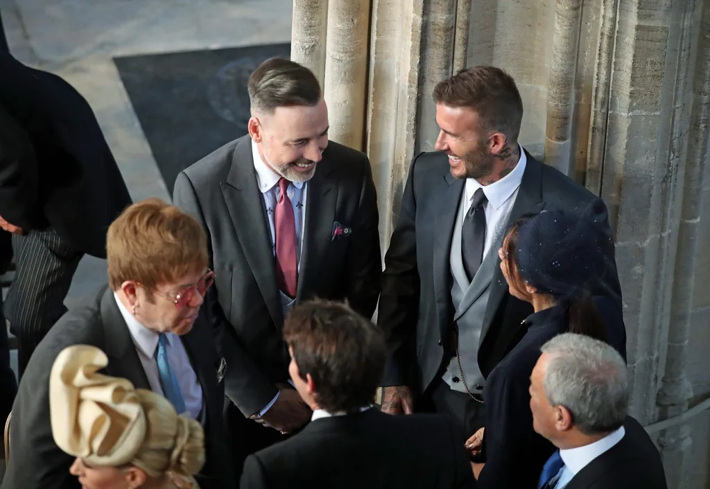 Elton John was also in attendance