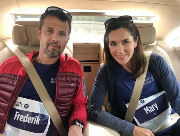 Prince Frederik stuns in fun run